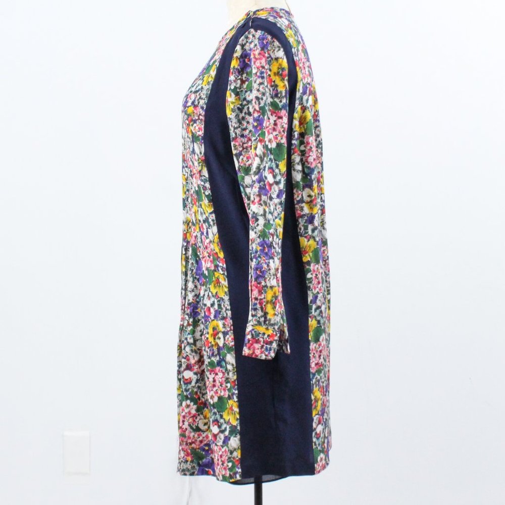 Band of Outsiders S/M Easter Dress Silk Floral Print Relaxed Tent Sundress - Picture 7 of 14